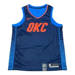 Nike NBA Oklahoma City Thunder Swingman Jersey Blank Size 52 X-Large NWT
